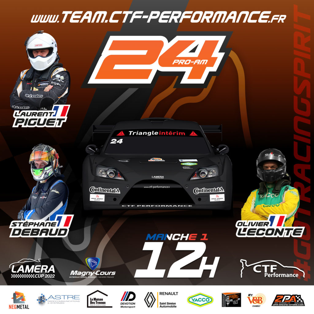 LineUp lamera 24 Magnycours